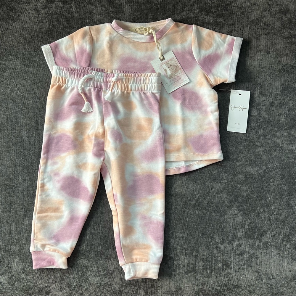 NWT Jessica Simpson 2 Piece Tie Dye Outfit